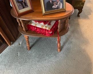 . . . end table