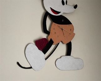 . . . Mickey clock