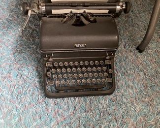 . . . vintage Royal typewriter