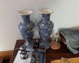 . . . matching vases