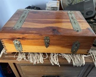 . . . mini cedar box