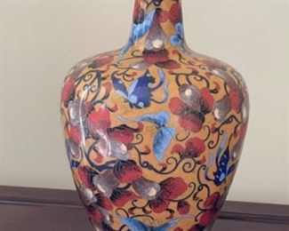 Chinese cloisonné vase
