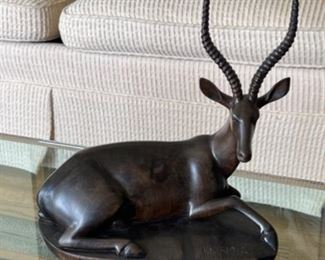 African wood carving