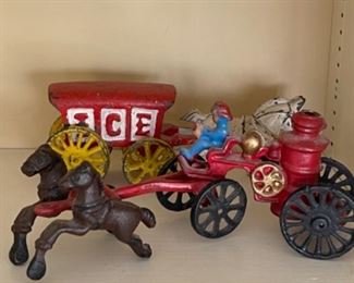 Cast iron toys