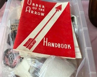 1950s Boy Scout memorabilia