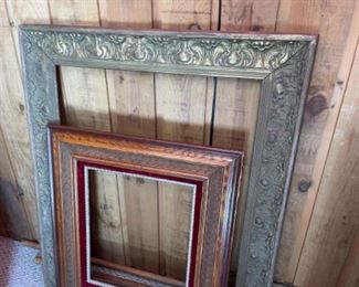 Antique picture frames