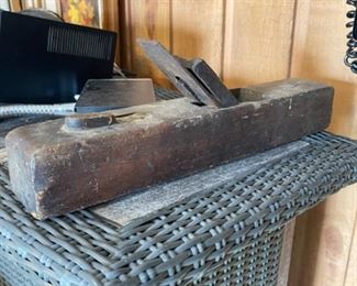 Antique wood plane