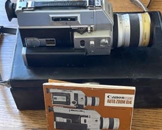 Canon 814 Super 8 movie camera