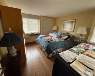 Linens, blankets and other fabrics