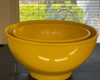 Mid century modern Scandinavian bowls