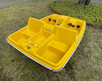 Sun Dolphin paddle boat in excellent condition.