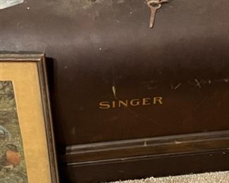 Vintage Singer Sewing Machine Never Used
