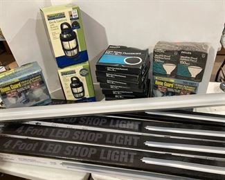 Shop lights and other lighting