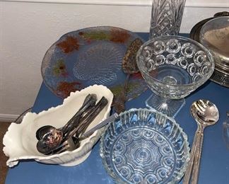 Lenox, EAPG, Assorted Silverplate