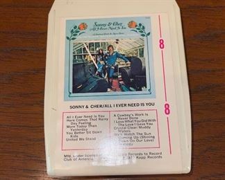 Sonny and Cher 8 Track