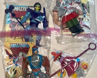 Vintage Masters of the Universe Figures He-Man many Complete