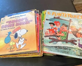 Vintage Children’s books with Records