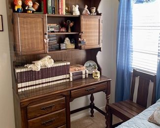 Harrison Desk with Hutch and Matching Chair