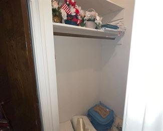 Pillows, Blankets, Silk Flower Baskets