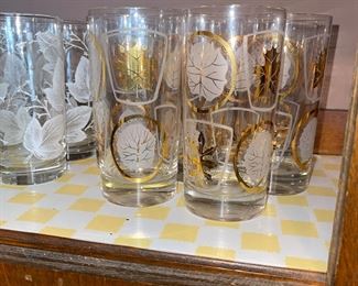 Libby Mid Century Drink Glasses