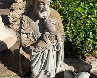 Stone  Joseph Statue 