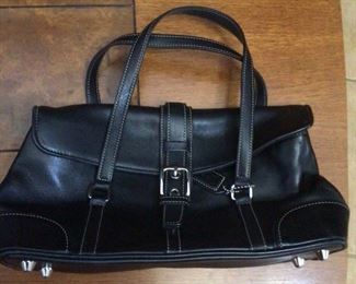 Coach leather handbag