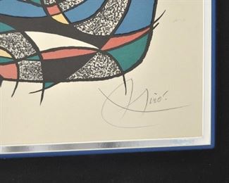 "ENCHANTED CAT" by Juan Miro.  Ltd edition number:  70/75