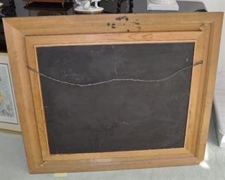 "THE QUILT"  original oil by Carlo Wahlbeck.  35" x 41"