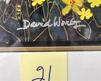 Original artwork by David Wong.   Size:  42" x 53".