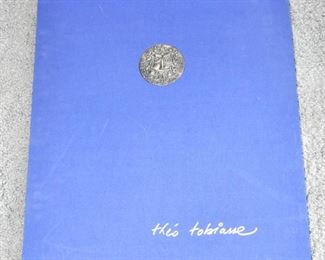 THE SONG OF SONGS OF KING SOLOMON by Theo Tobiasse.  Ltd edition of 100.  Edition number:  67/100.  Suite contains 12 lithos