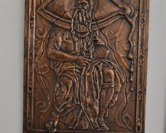 MOSES in relief by Salvador Dali with original box.  Limited Edition #118/180