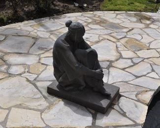 Felipe Castaneda bronze sculpture.  Ltd. edition #6 of 11.  Cast in 1982 . 