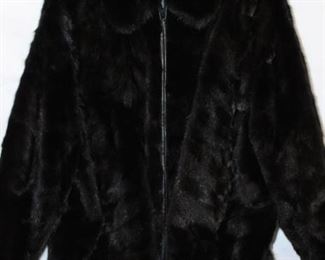 Men's Reversible Leather & Fur Coat