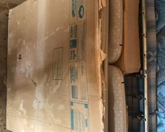 table with 4 chairs still in box