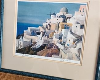 Sign and numbered Litho