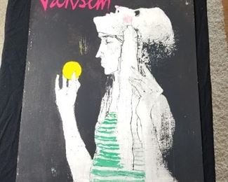 Lot # 51 ~ Original Vintage 1978 Jean Jansem GALERIE MATIGNON Exhibition Paris Mourlot LITHOGRAPH