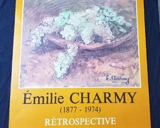 Lot # 82 ~ Vintage Original Art Exhibit Offset Lithograph Poster Émilie CHARMY 1976 ~ Paris GALERIE VENDÔME