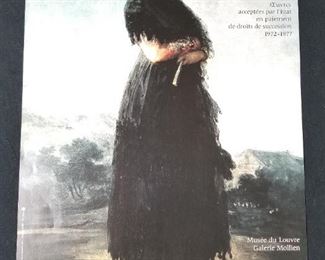 Lot # 25 ~ Original Vintage Lithographic Poster ~ Goya, Mariana Waldstein, Ninth Marquesa de Santa Cruz ~1978 Paris