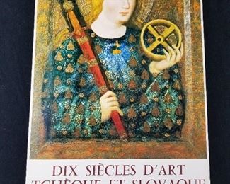 Lot # 29 ~ Original DIX SIECLES D’ART TCHEQUE ET SLOVAQUE EXHIBITION Offset Lithograph POSTER PARIS 1975