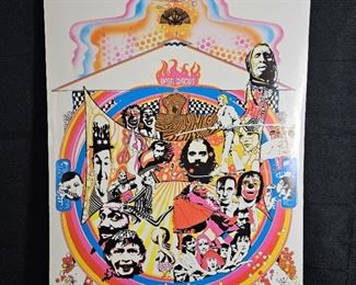 Lot # 98 ~ Original Offset Lithograph Poster 1970s "Open Circus" by Benjamin Baltimore Psychedelic Style - 16" x 21"