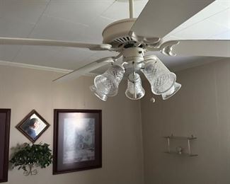 Another ceiling fan with newer light kit