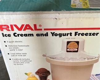 Rival Ice Cream and Yogurt Freezer