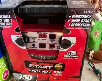 Super Start Power Pack - emergency/jump start/recreation