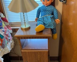 Vintage 22” 1967 Mrs Beasley Doll By Mattel With Apron & Collar
