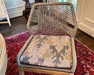 Set of 4 Loom Dining Chairs