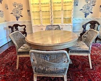 Dining Table by Lorts Manufacturing with one Leaf