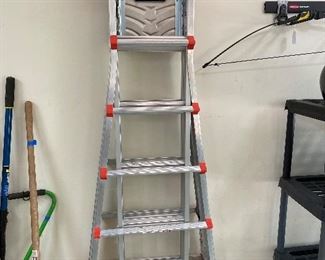 Little Giant Ladder with Wall Mount