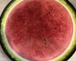 Rare!!  Tiffany & Co Watermelon Platter