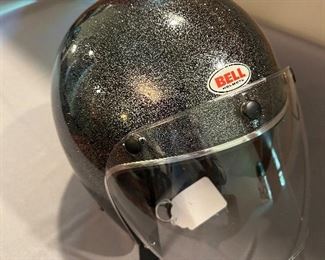Bell Helmet Custom 500 Gloss Black  Sparkle