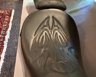 Custom Leather Seat by Danny Gray for Harley 2011-2016 Touring Bike